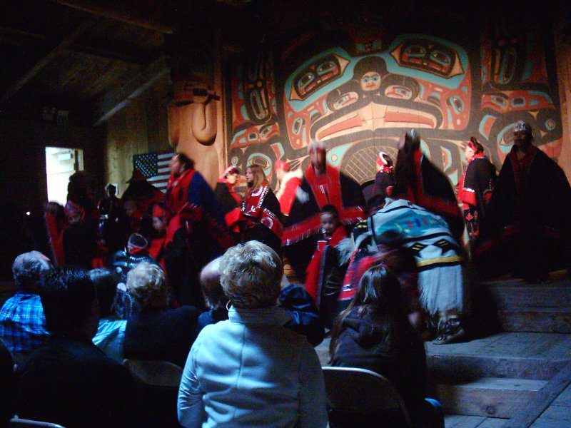 Ketchican Beaver Clan Lodge Dancers