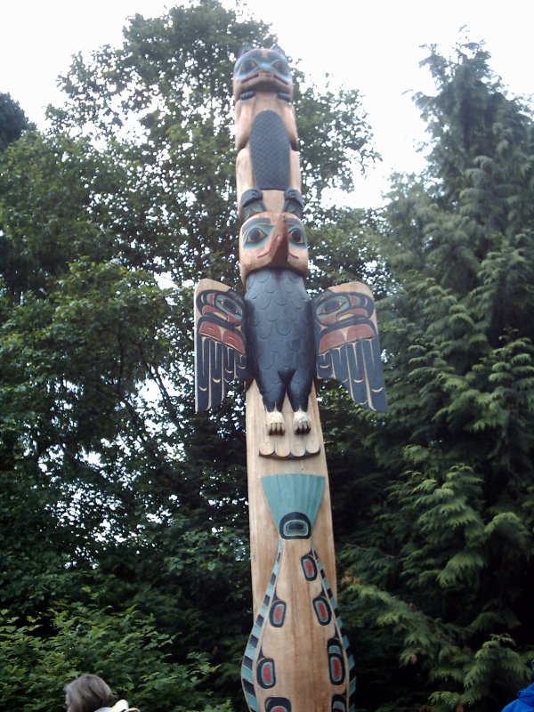 Ketchican Beaver Clan Totem Pole