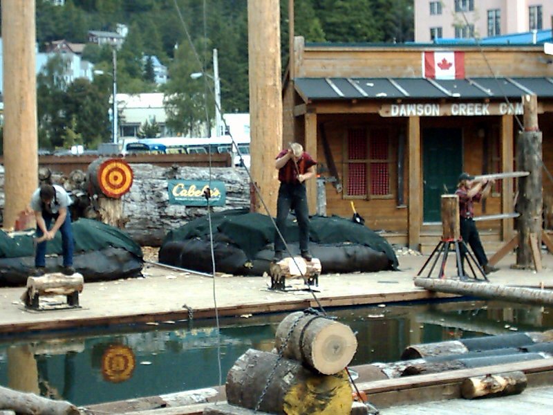 Ketchican Great Alaskan Lumberjack Show Single Blade Axe