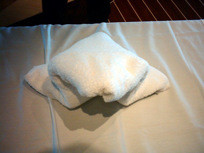 British Columbia Norwegian Pearl Towel Folding Frog