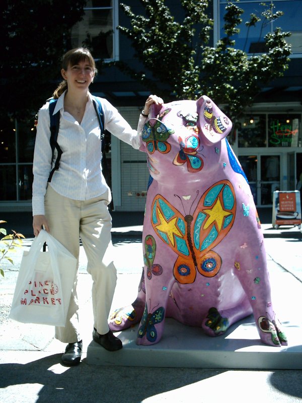Seattle Pike Street Muse Pigs on Parade